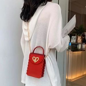 Hot fashionable Jelly phone bags Hot Red